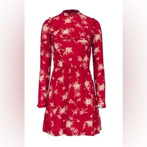 Reformation Myles Floral Mini Dress